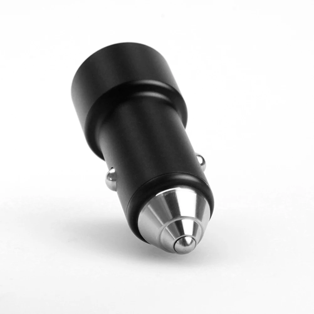 12v-24v Dual USB зарядное устройство автомобильное для Мобильный телефон Металл