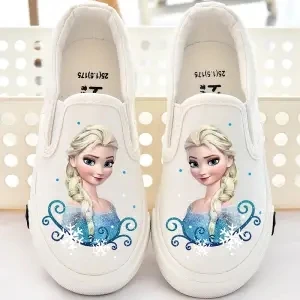

Disney children's cartoon frozen spiderman princess boys girls casual shoes non-slip soft-soled sports shoes student running