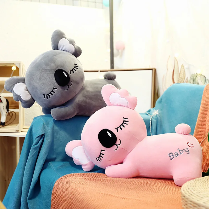 

Simulation Koala Plush Toy Soft Cartoon Animal Koala Kawaii Stuffed Doll Bed Sofa Pillow Nap Pillow Friends Christmas Gift M055