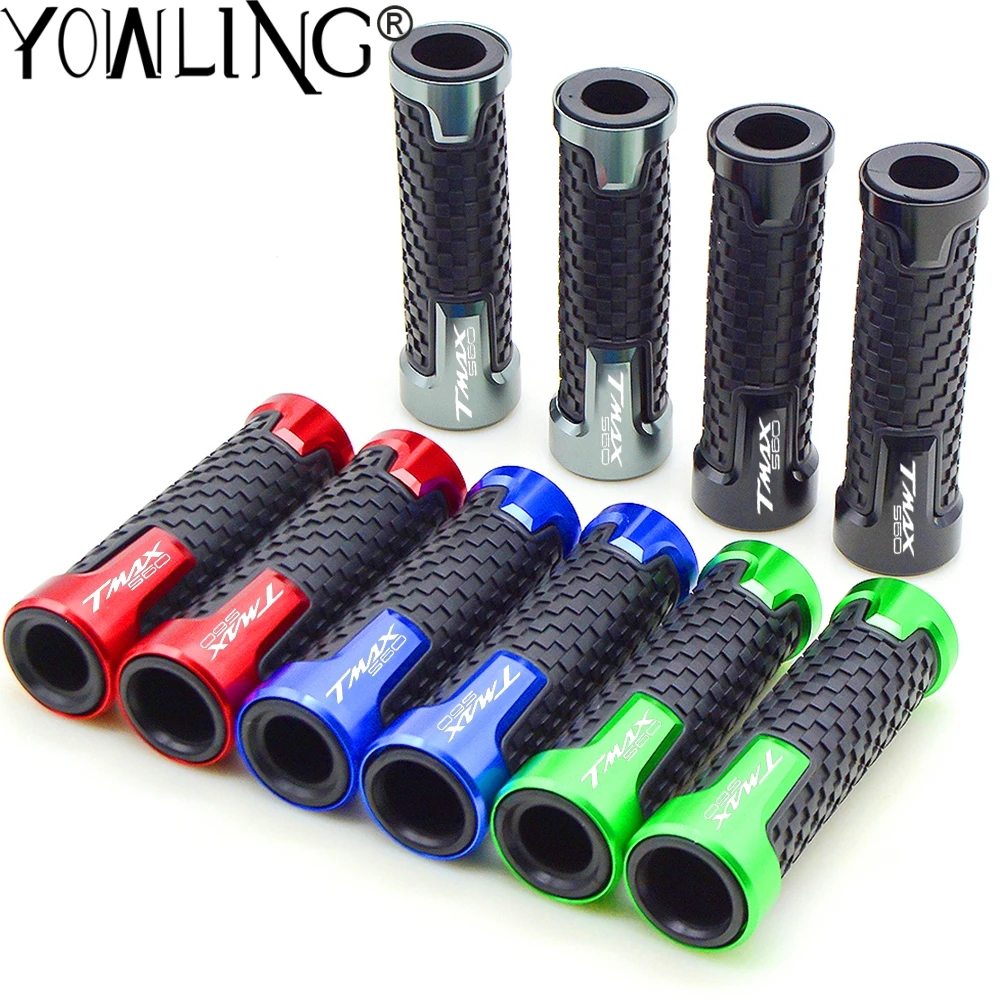 

New Motorcycle Accessories CNC Aluminum Handlebar Grips For YAMAHA TMAX T-MAX 560 TMAX560 2019 2020 Motorbike Handle Grips