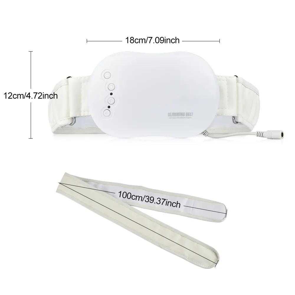 Пояс для похудения электрический вибрационный массаж сжигание жира вибрация