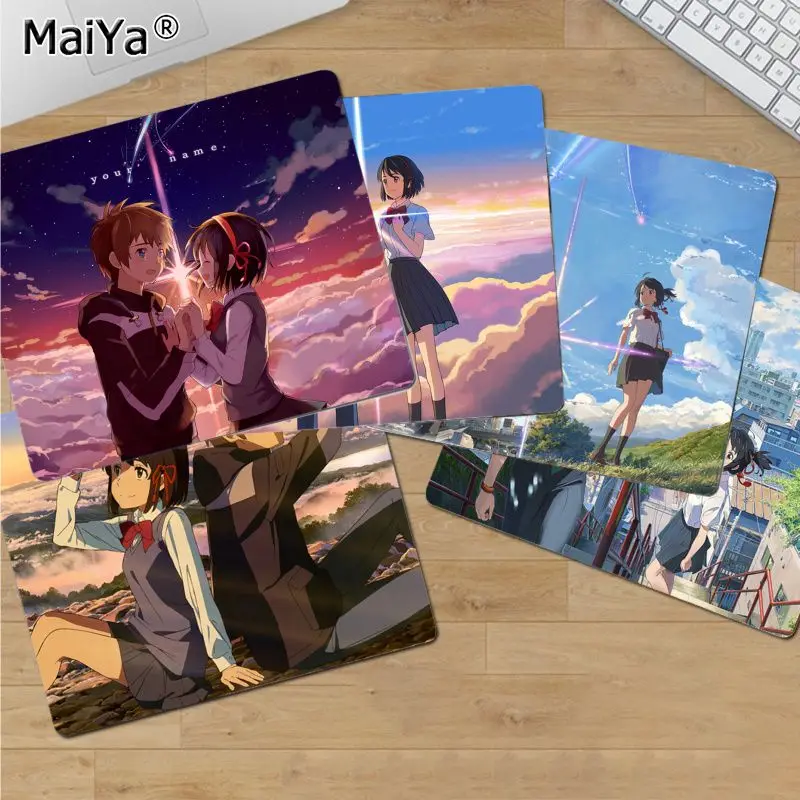 

MaiYa Your Own Mats Anime your name Gamer Speed Mice Retail Small Rubber Mousepad Top Selling Wholesale Gaming Pad mouse