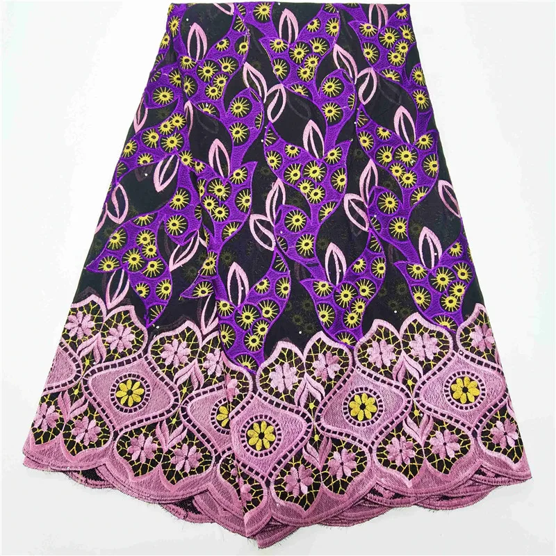 

fashion hollow out style 2021 newarrival cotton lace fabric good quality swiss voile lace fabric for clothes A3211032