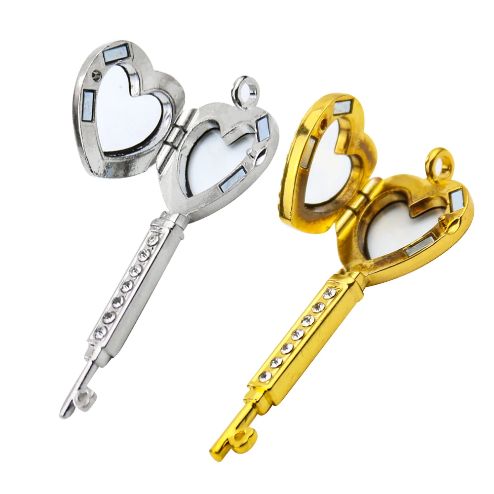 Подвеска-сувенир с изображением модного сердца подвеска магического стекла