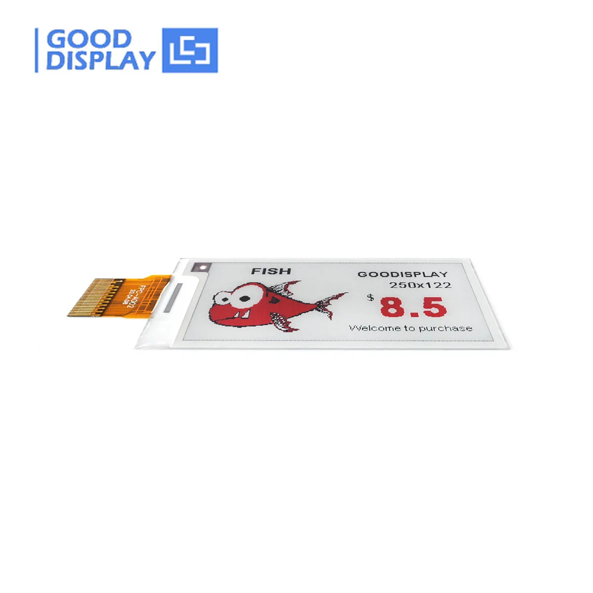 

2.13 Inch 250x122 Raspberry E-Ink Display Color Red EPD Panel