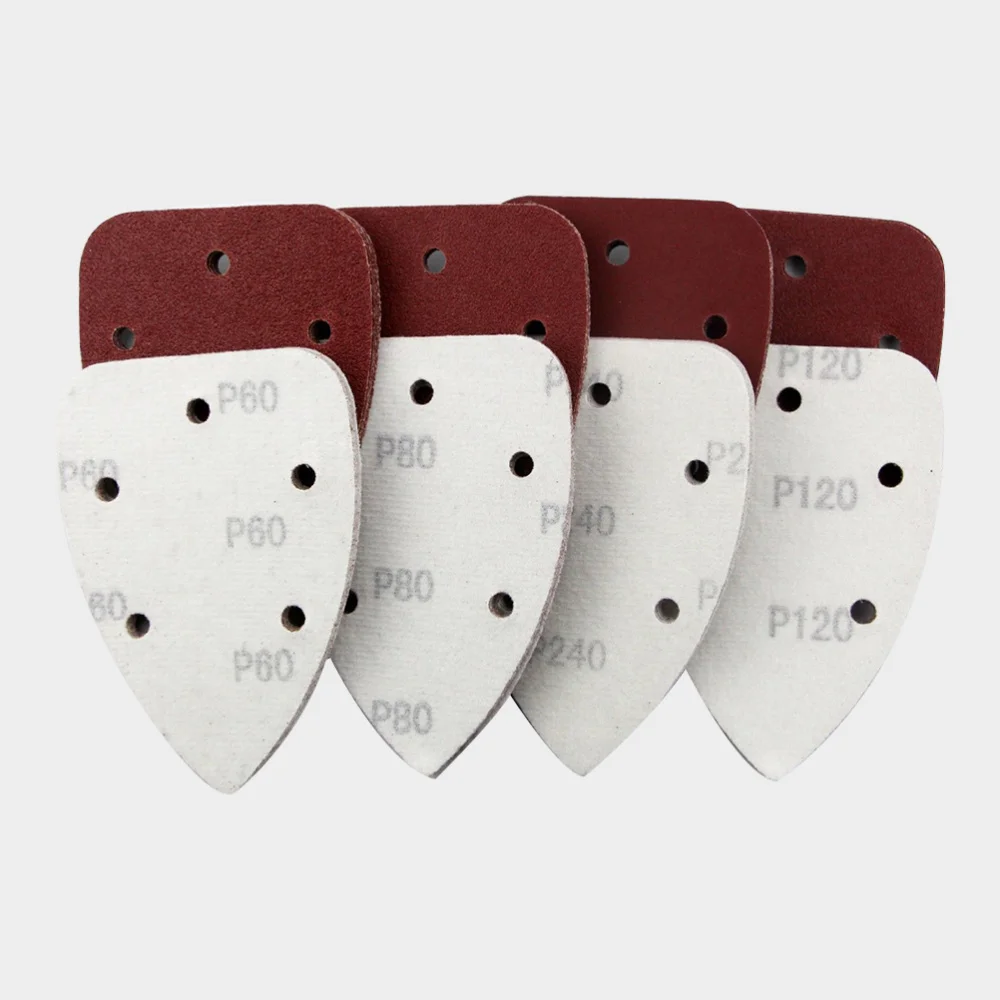 

40pcs Grit 14cm Sander Pads Sanding Sheets Discs Mixed 40 80 120 240