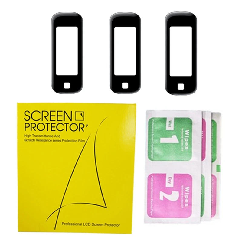 3Pcs Soft TPU Clear Smartband Protective Film For -Samsung -Galaxy Fit 2 SM-R220 Smart Wristband Fit2 R220 Screen Protec