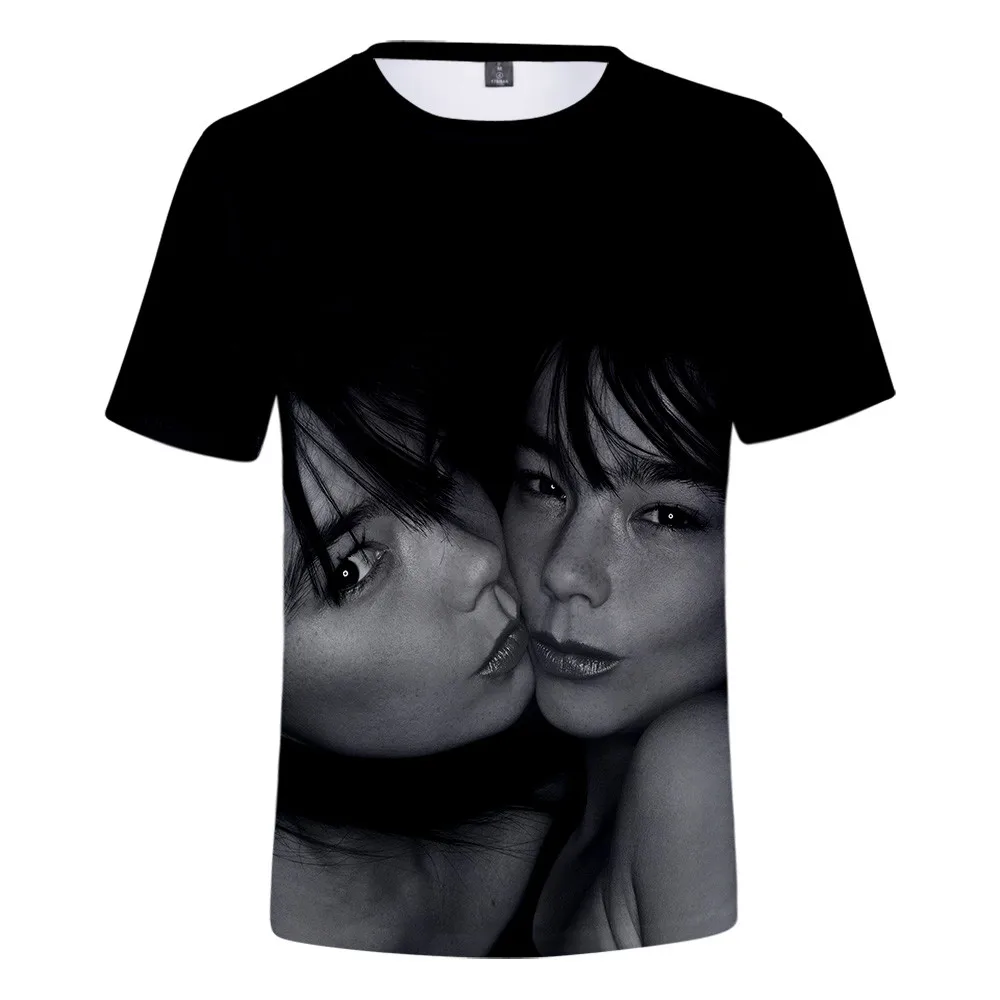 

New singer 3D printing T-shirt men/women summer cool breathable short-sleeved shirt Harajuku casual fashion T-shirt