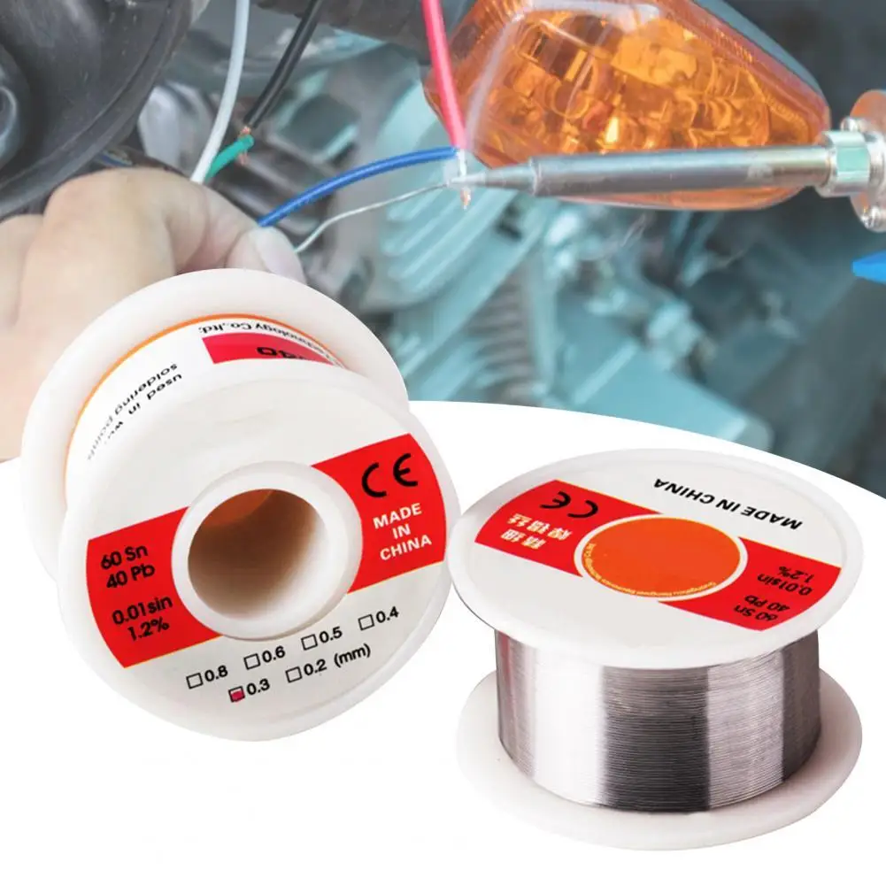 

50g 0.3/0.4/0.5/0.6mm Solder Wire Complete Low Melting Point Tin-lead Professional Rosin Core Tin Wire for Electronic Components
