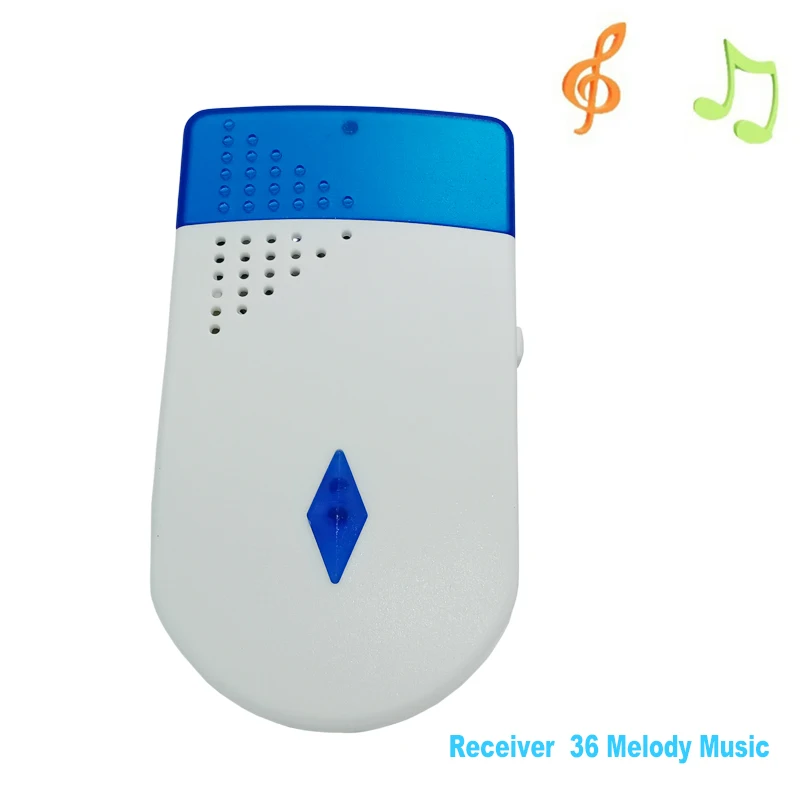 Беспроводной дверной звонок в комплекте SOS вспышка светодиодсветильник громкий