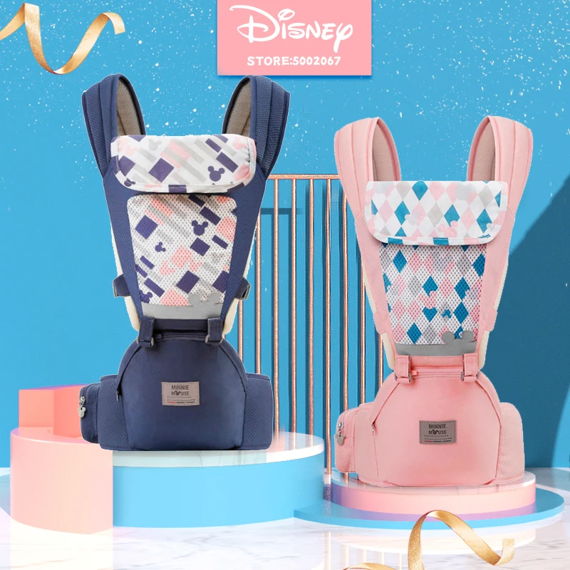 

Disney Ergonomic Baby Carrier Backpack Infant Sling Toddler Waist Wrap Carrier Baby Ergonomic Kangaroo For Newborns 0-3-48m