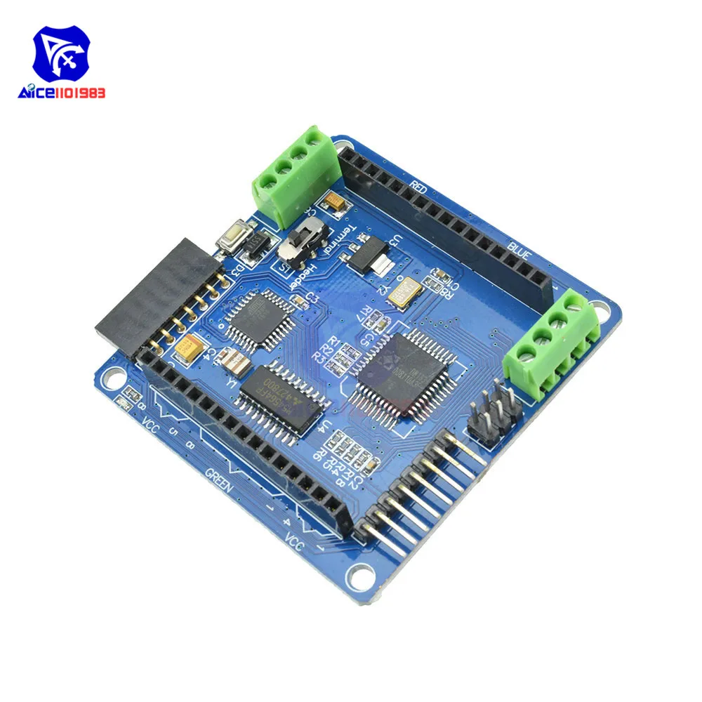Светодиодная матрица RGB diymore 8x8 защитный модуль драйвера для Arduino | Электронные