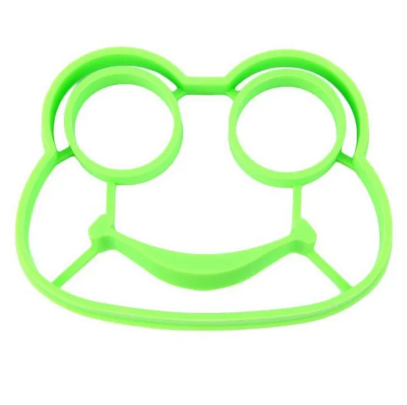 Творческий мультфильм лягушка жареное яйцо плесень силиконовые блинчики омлет