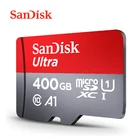SanDisk карта памяти Micro SD, класс 10, 64 ГБ, 128 ГБ, 256 ГБ, 400 гб