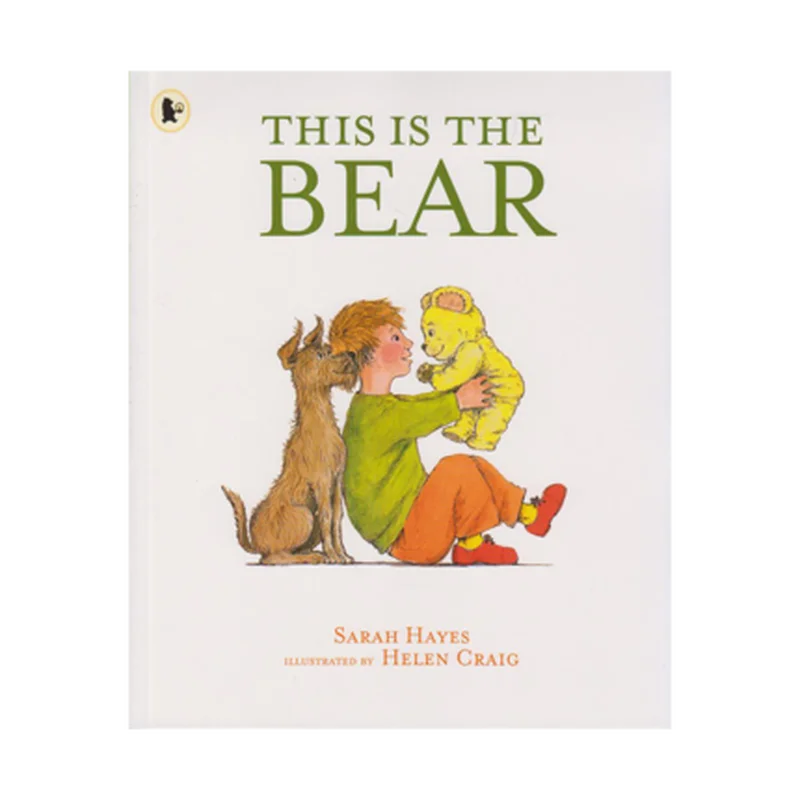 

This is the bear English Picture Book Anthony Browne Educational Toys for Children Montessori Classroom Decoration Reading Book