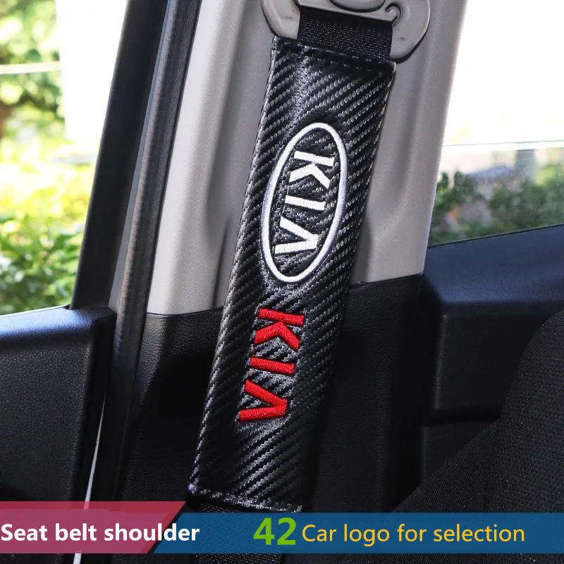 2 шт. тканевый ремень безопасности из углеродного волокна плечевой защитные