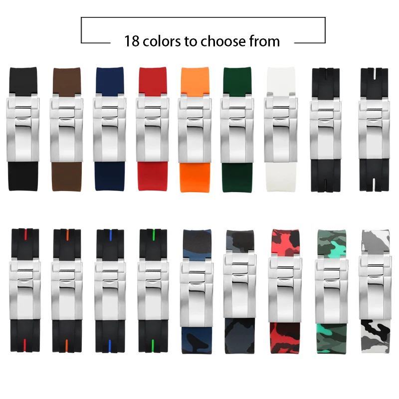 Ремешок Камуфляжный для часов 20 мм из нержавеющей стали | Наручные часы
