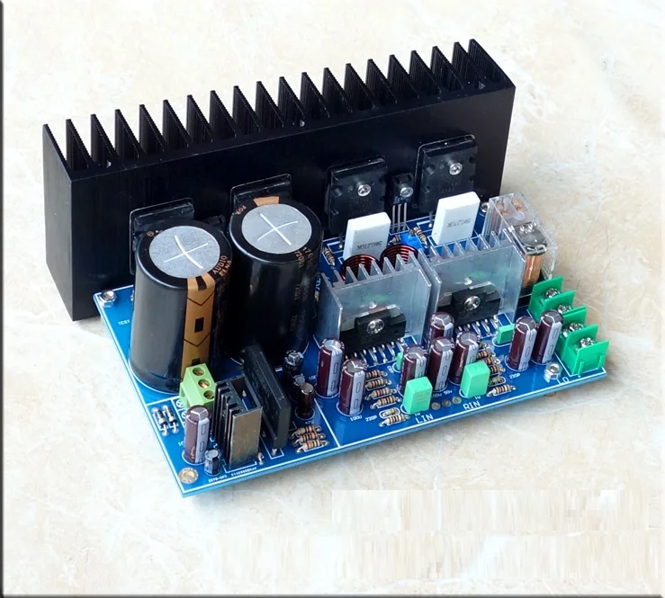 

A5 UPC1342V 150W *2 Double Channel Power Amplifier Board Power Tube Original 2SC5200 2SA1943