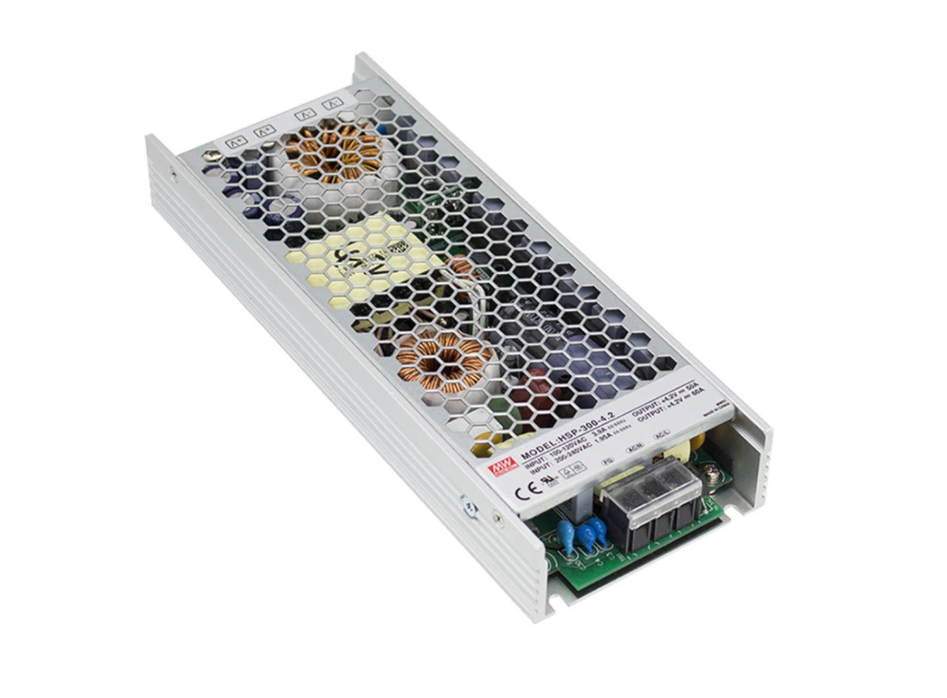 

prosperity MEAN WELL HSP-300-4.2 4.2V 60A meanwell HSP-300 4.2V 252W Single Output with PFC Function Power Supply