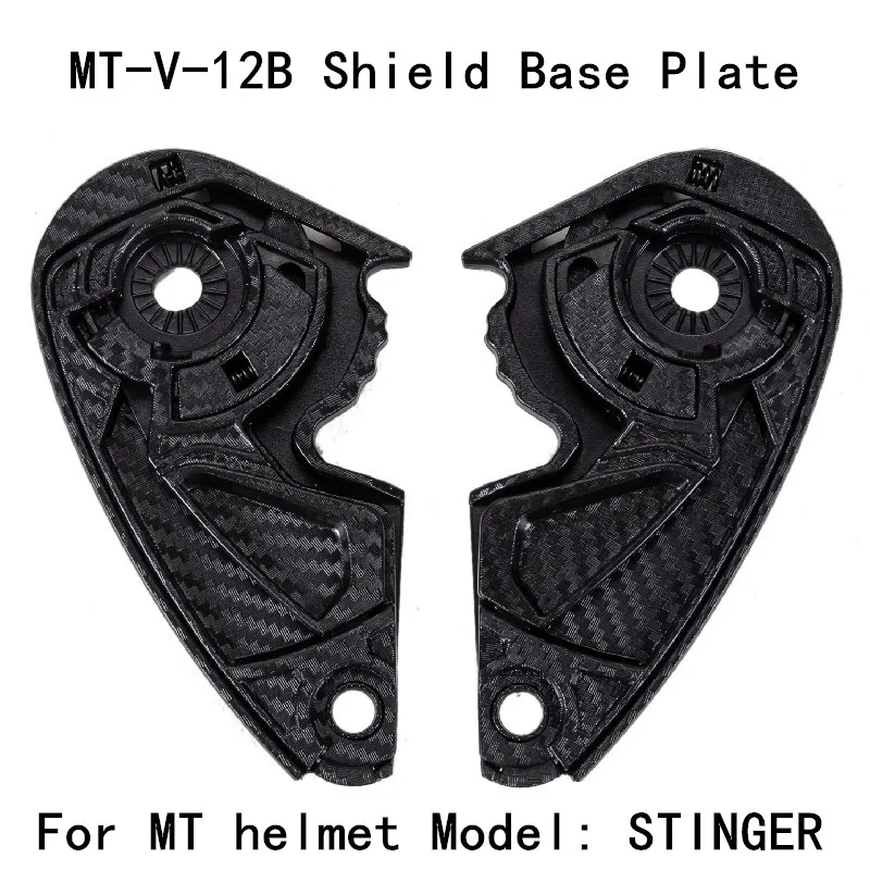 helmet glass holder For MT STINGER THUNDER 3 SV Replacement parts helmet windshield base plate MT-V-12 glass holder