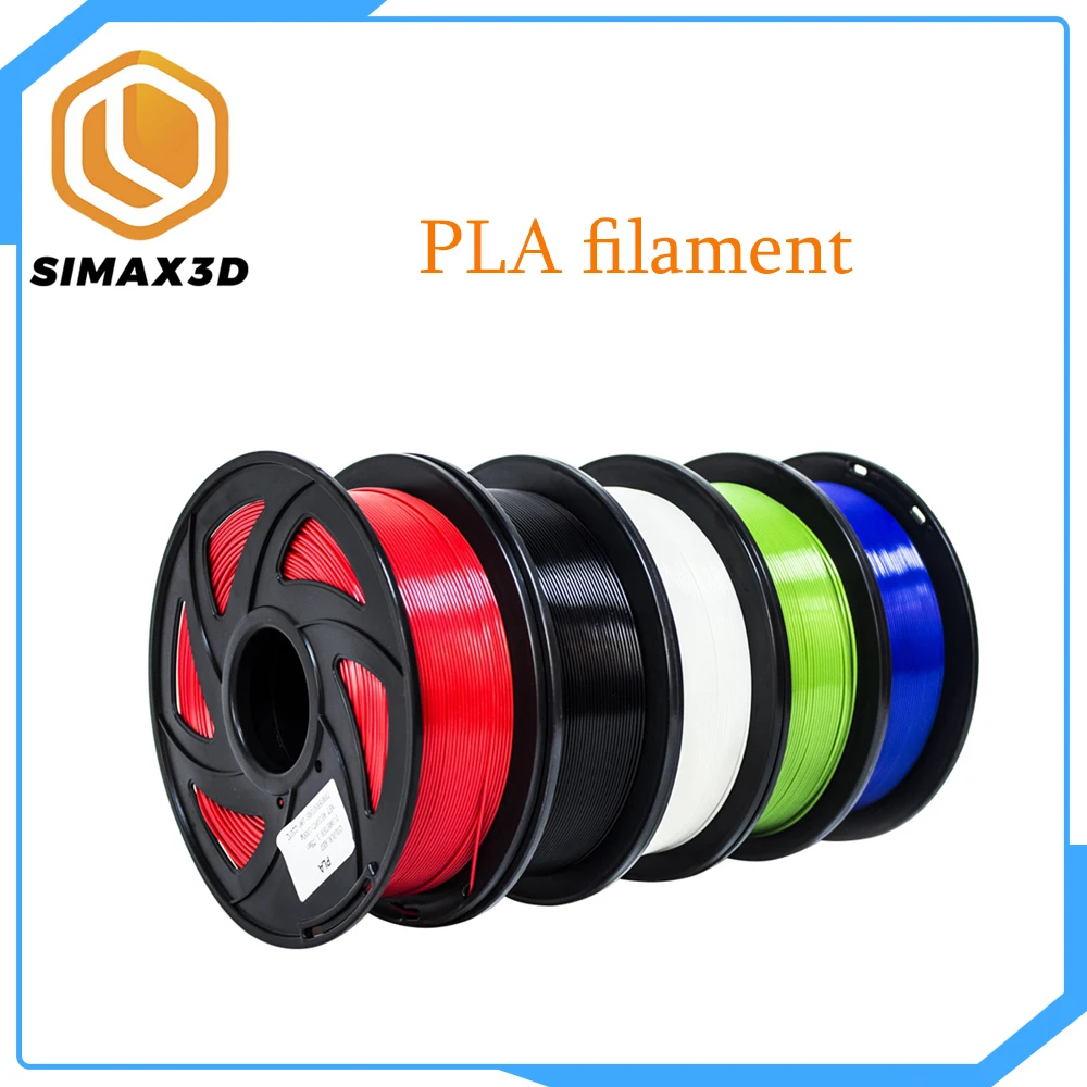 SIMAX3D 1 75 мм PLA нити расходных материалов 3D части принтера прессованный пластиковая