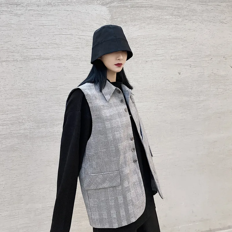 Дизайнерские Оригинальные куртки без рукавов для 2020 модная женская одежда