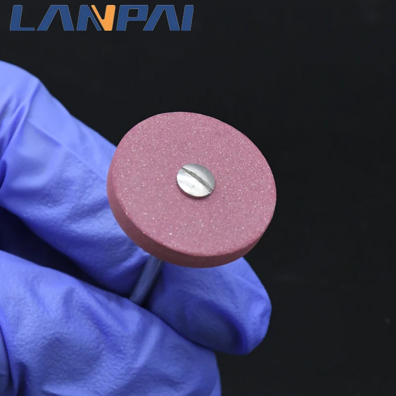 Lanpai Dental Rubber Diamond Grinding Head Highlight Polishing Series Dentist Instruments For Zirconia Burs Laboratory