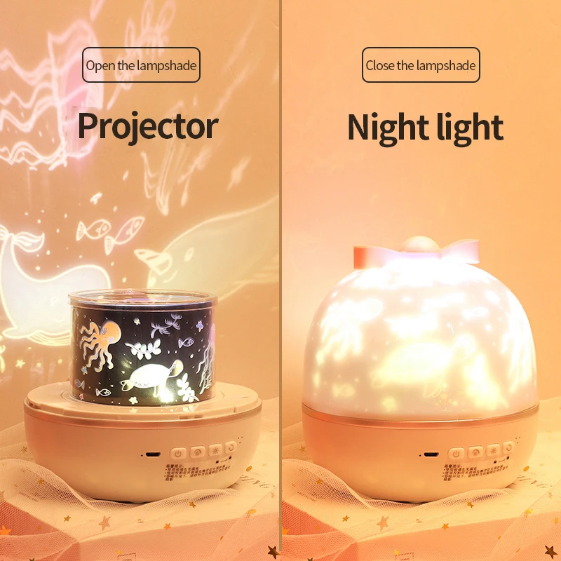 

Night Light Projector Universe Starry Sky Moon Night Lamp Chargeable Nightlight Kids Baby Gift Bedroom Wedding Decoration