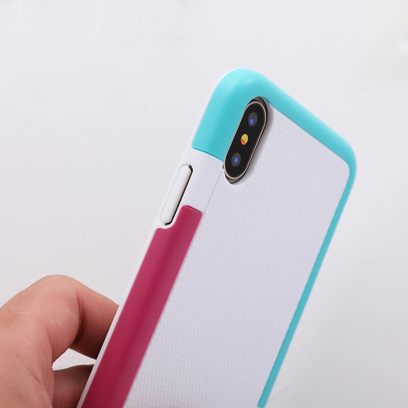 Бампер для iPhone 6 6s 7 8 plus X/XR/XS MAX мягкий чехол из ТПУ в рамке тонкие чехлы 11