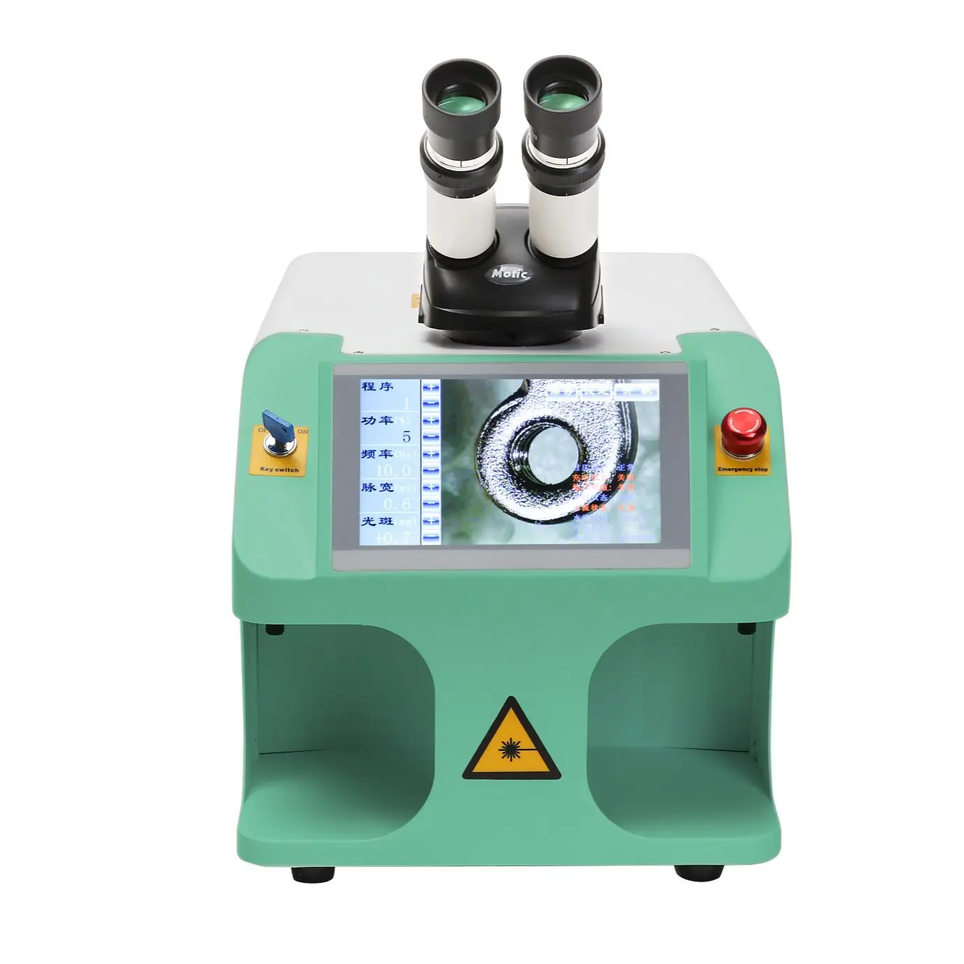 

Mini CCD Portable 200W 100J YAG Laser Spot Welding Machine Jewelry Laser Welder for gold siliver