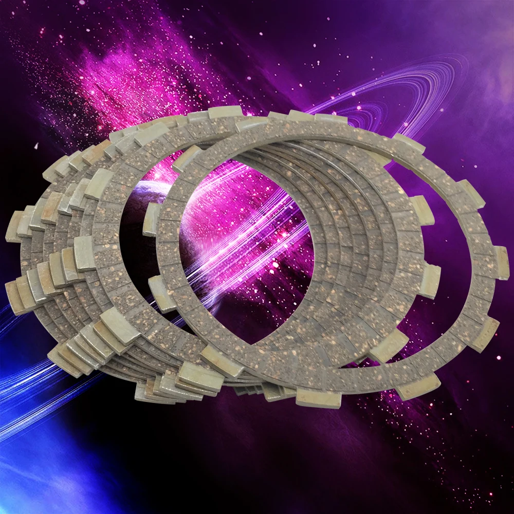 

8Pc Motorcycle Friction Clutch Discs Plates for Suzuki GSX-R600 K6 K7 2006-2007 GSXR600