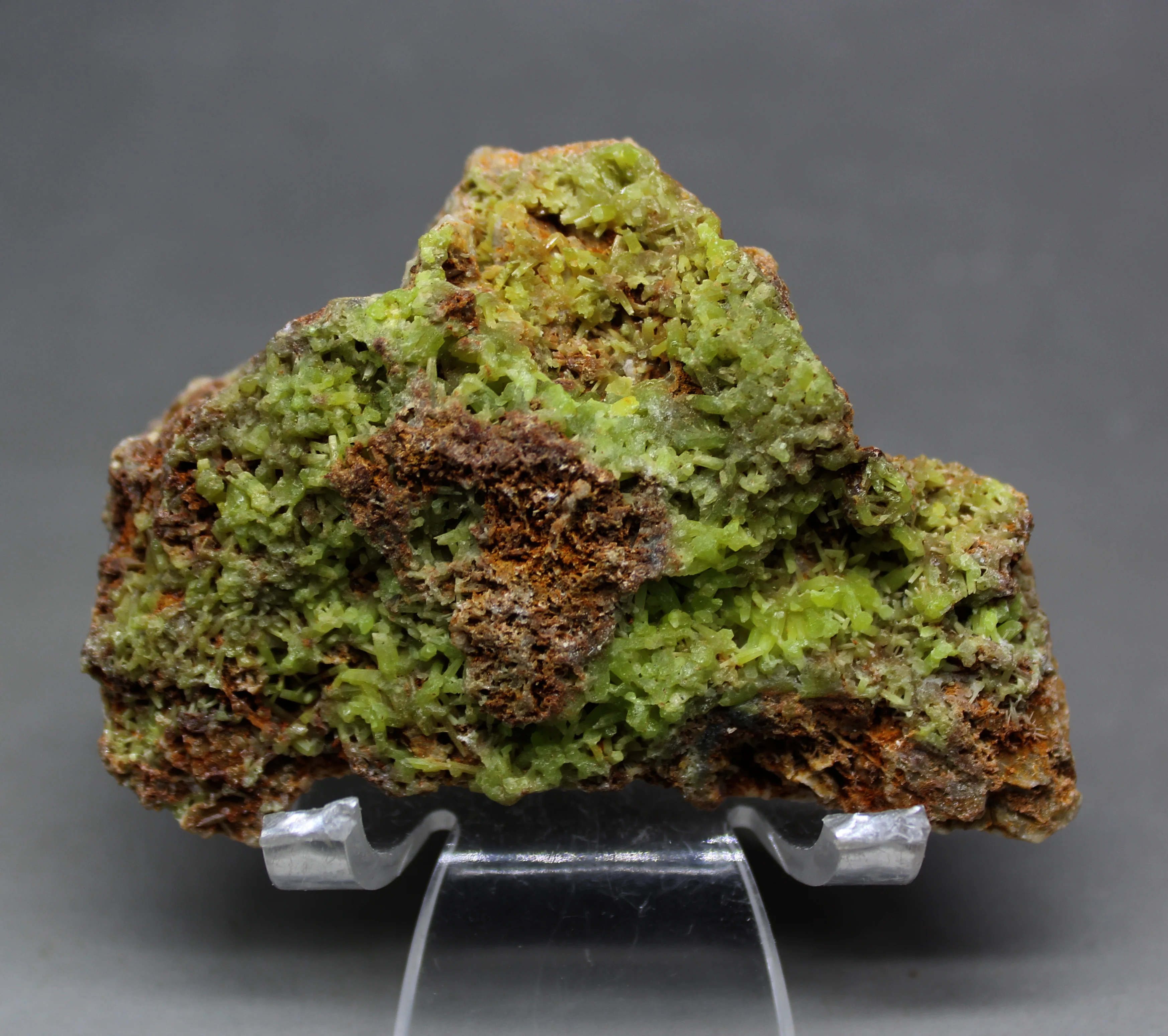 114g Natural RARE Pyromorphite green lead ore natural mineral crystals teaching specimen collection from China | Дом и сад