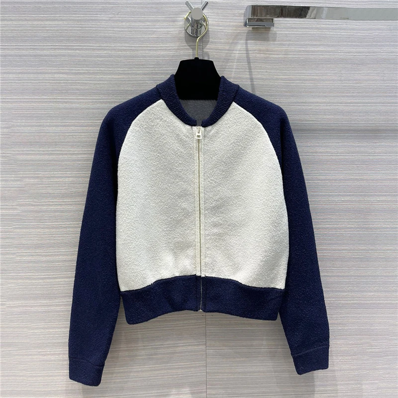 

Женская короткая бейсбольная куртка, трикотажная бейсбольная куртка с надписью и круглым вырезом, с принтом 8 слов, весна 2022