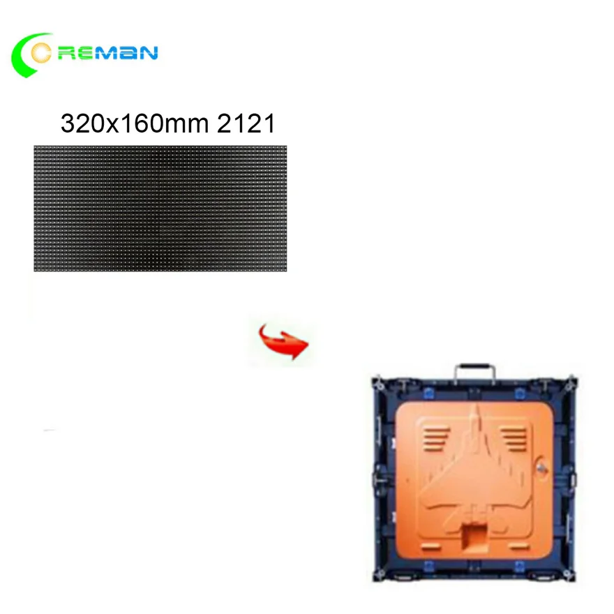 Лучшая оптовая цена p5 комнатный полноцветный светодиодный модуль размера 320*160 1/16