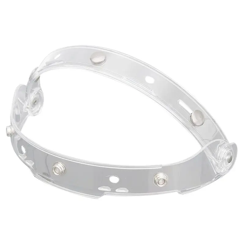 

Flip up Base Attachment Clear Lens Shield Visor For 3 Snaps Open Face Helmet