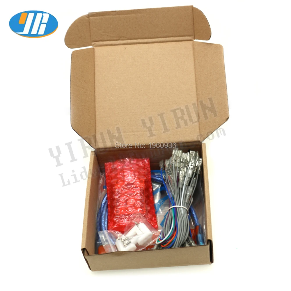 Интерфейс USB-контроллера для аркадных игр 2 джойстика и 27 кнопок с турбонаддувом