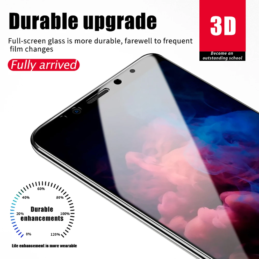 Wellzly 3D полное покрытие протектор экрана стекло для Xiaomi Redmi 5 6 6A 4X 5A закаленное Note Pro