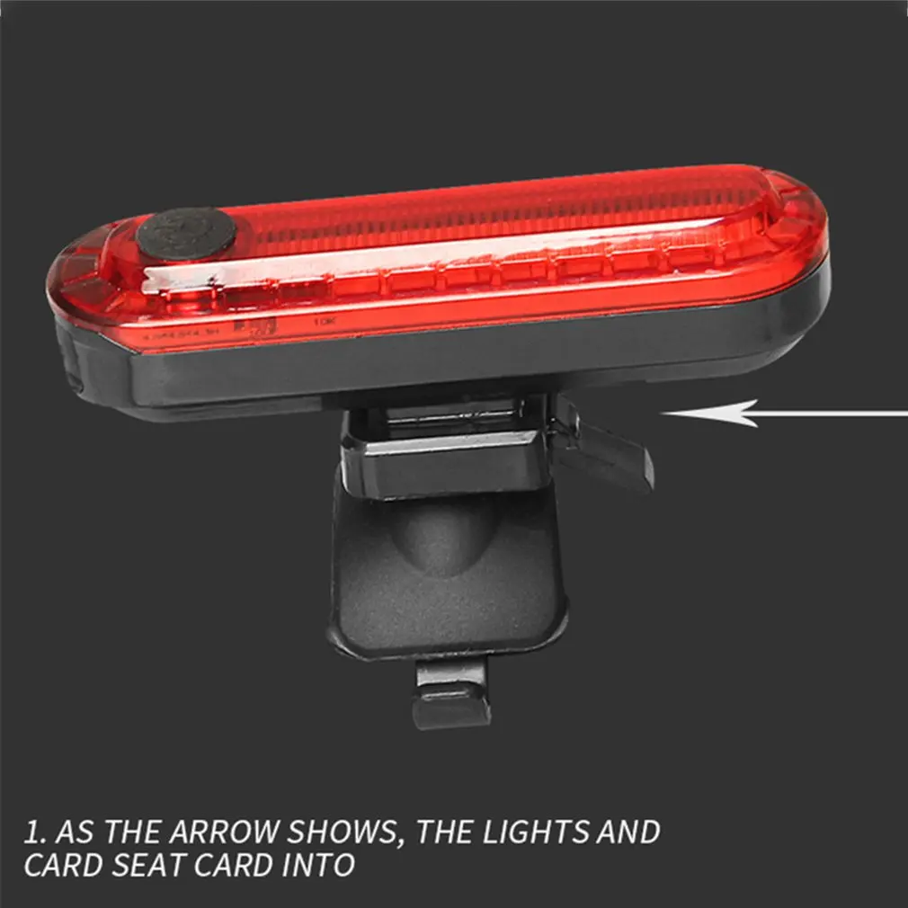 Lampu Sepeda Laser Belakang Pintar ABS Lampu Sepeda LED USB Isi Ulang Kontrol Belok Jarak Jauh Nirkabel Lampu Sepeda