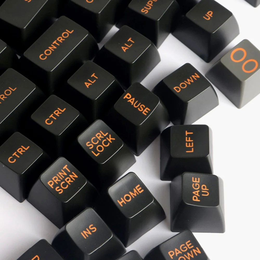 159 клавиши SA профиль Dolch черный серый оранжевый цвет двойная съемка ABS колпачки