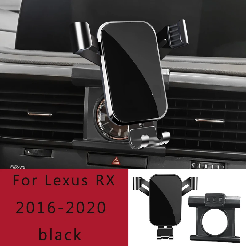 Регулируемый автомобильный держатель для телефона Lexus LS NX RX UX 200 250 260 300 500 250h 200t 2016