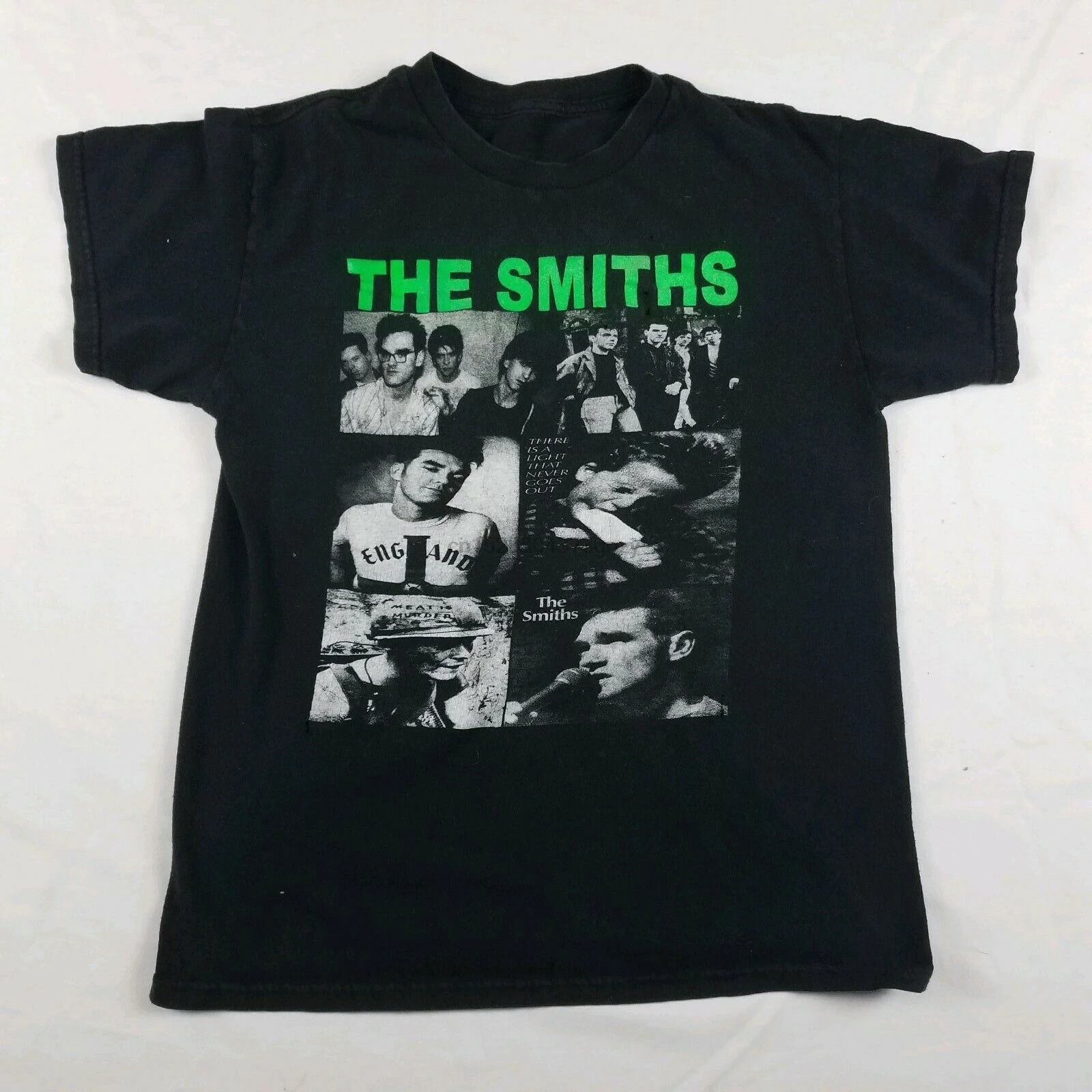 VTG The Smiths Мужские обложки альбомов 90 S рок-группа Черная футболка Morrissey редкая