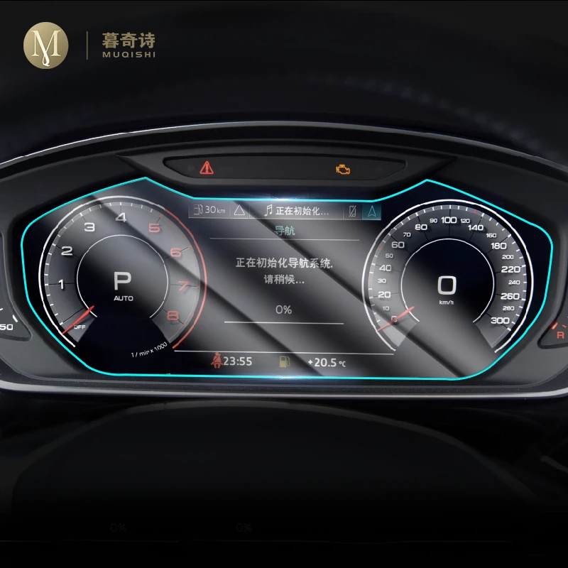 

Для Audi A8 D5 2018 19 2020 Автомобильная интерьерная приборная панель с мембраной ЖК-экран Защитная пленка из закаленного стекла с защитой от царапи...