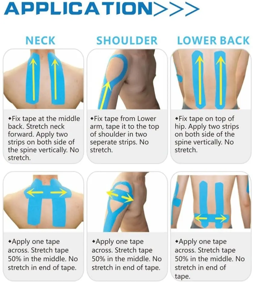 3 шт. камуфляжная Спортивная кинезиологическая лента набор хлопковых