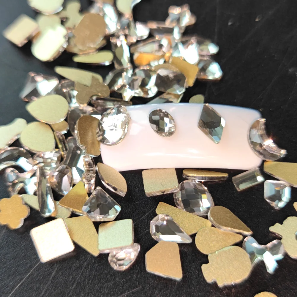 Алмазный страз для ногтей разных цветов 100 шт. | Красота и здоровье