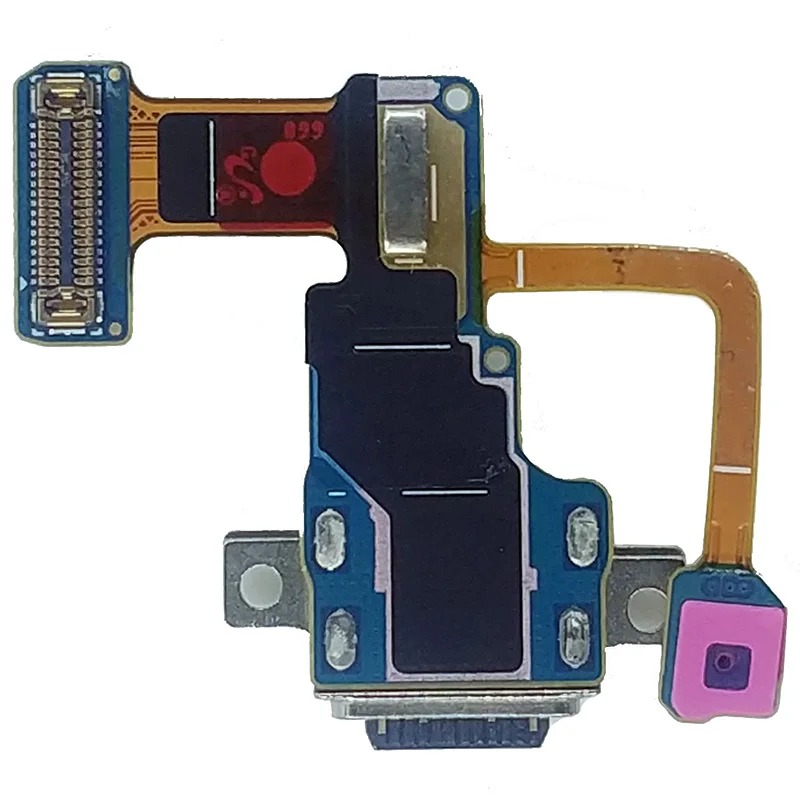 Оригинальная USB плата для зарядки Samsung Note 9 зарядный порт Galaxy гибкий кабель PCB док