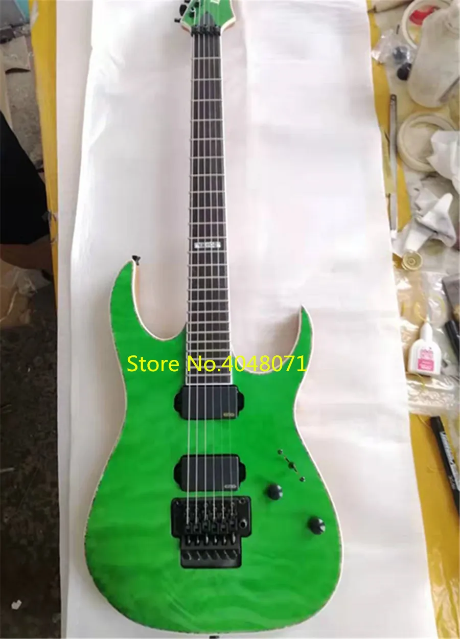 Бесплатная доставка 6 струнная Электрогитара дополнительный цвет черная