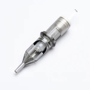 EZ революция татуировки иглы круглый вкладыш (RL) Втулка из чистой круглые наконечники для Перманентный макияж, микроблейдинг, Ротационная Машина 20 шт.кор.