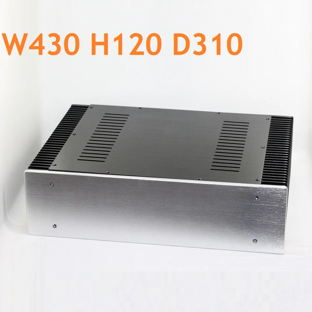 

Standard Size Multi Function Chassis DIY Heat Sink Power Amplifier Chassis Tube Amplifier Housing Preamp AMP Headphone Case W430