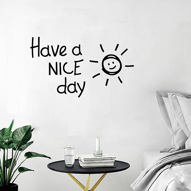 Хорошего дня прекрасные наклейки на стену в виде солнца для украшения гостиной и