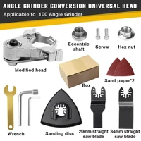 angle grinder conversion universal head electric hand grinder to cutting machine to electric shovel woodworking tools daquan